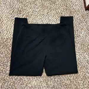 Soft Surroundings Large Plain Black Leggings